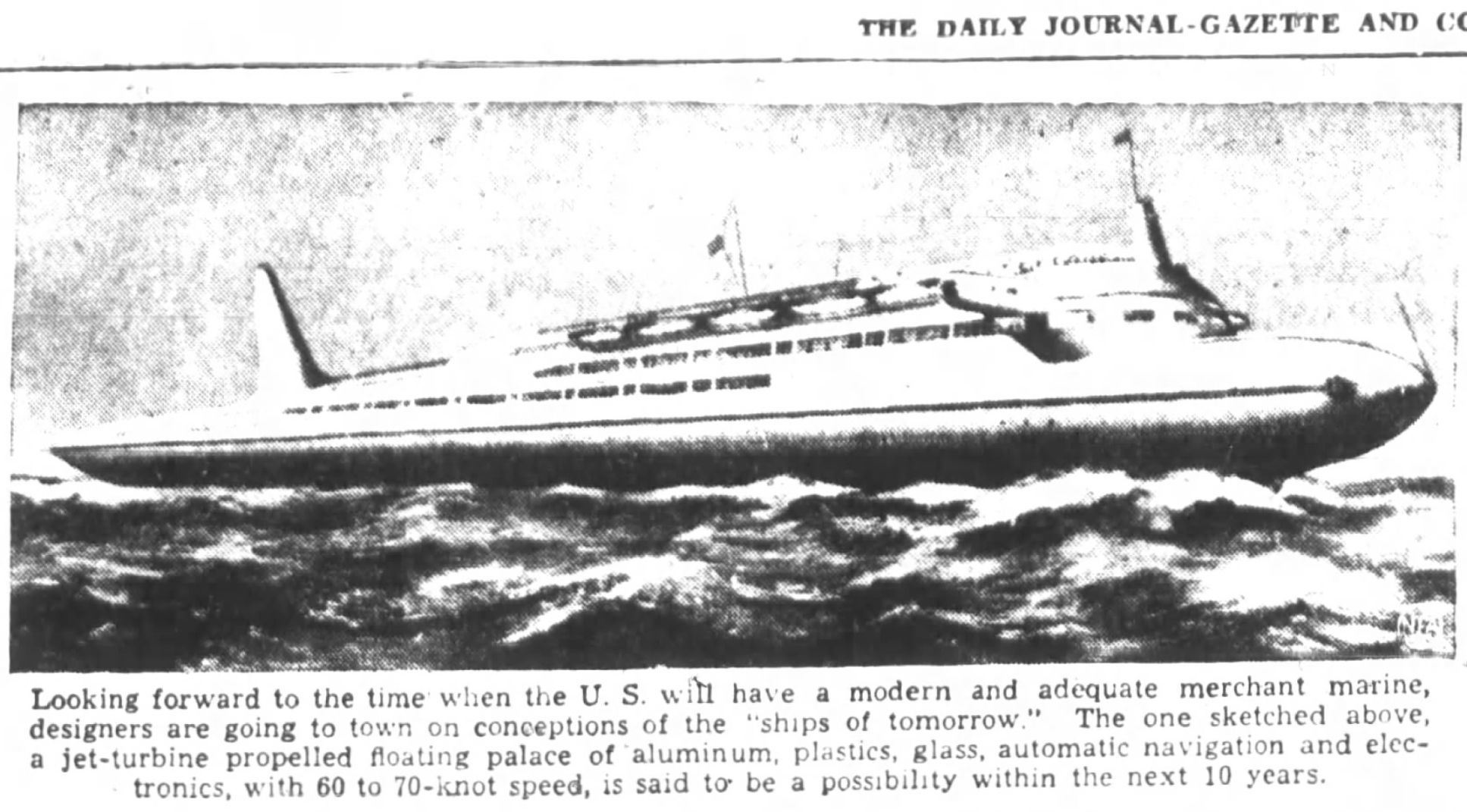 Ships of tomorrow